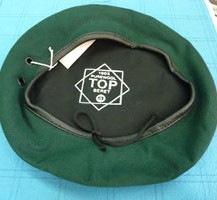 beret-hijau